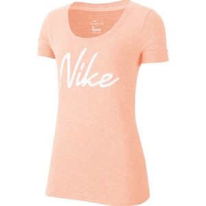 NWT Nike Dri-Fit Graphic Tee Shirt Activewear Size XXL Peach Color